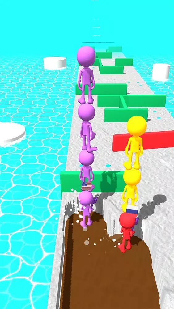 Tangkapan layar Snow Maze