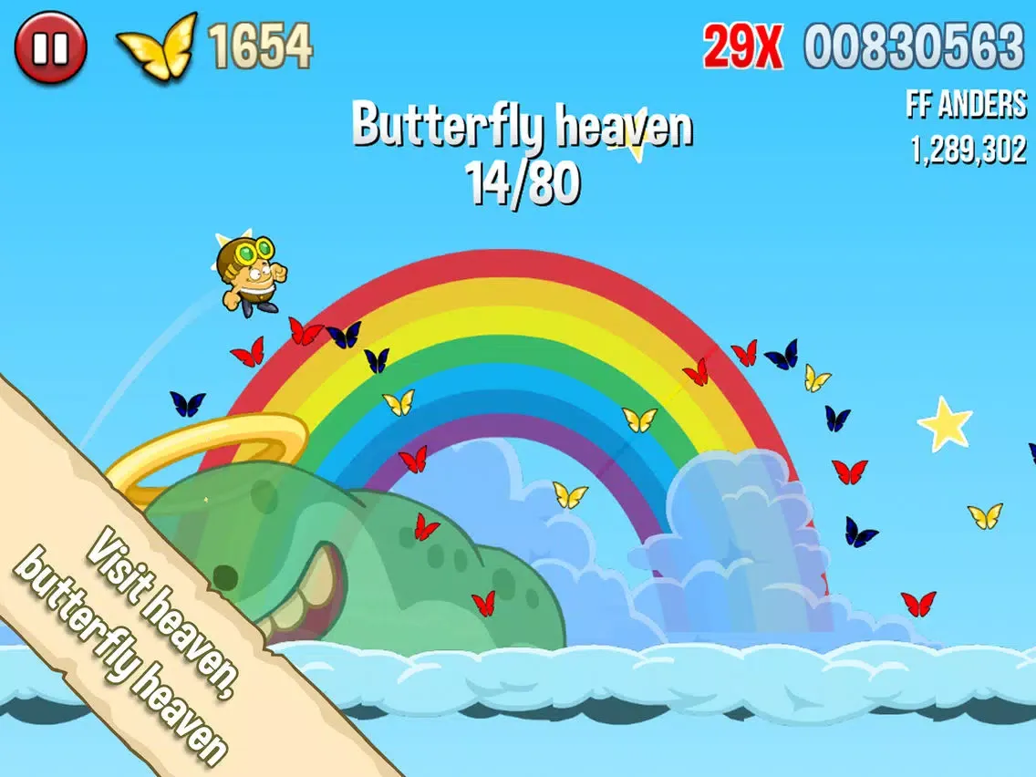 Butterfly Sky iPad 应用截图