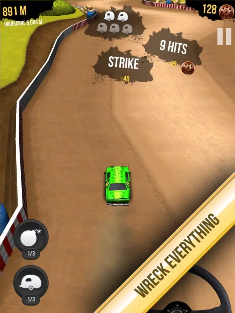 Ảnh chụp màn hình của Driftin' iPad 