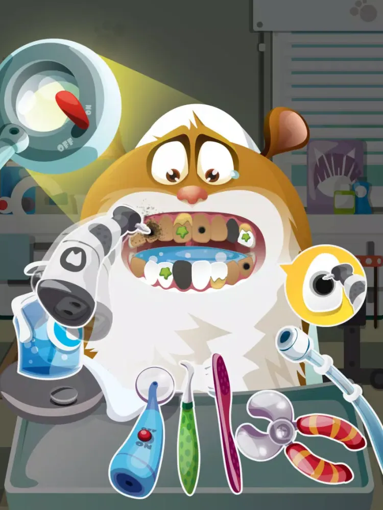 Скриншоты Nutty Pet Dentist - FREE iPad 