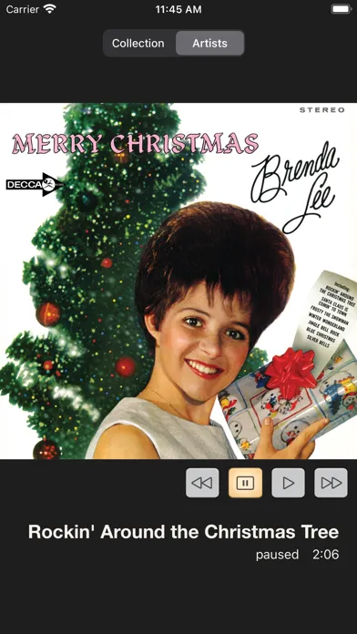 Tangkapan skrin Classic Christmas Albums
