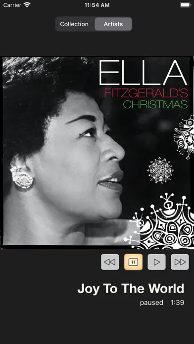 Tangkapan skrin Classic Christmas Albums