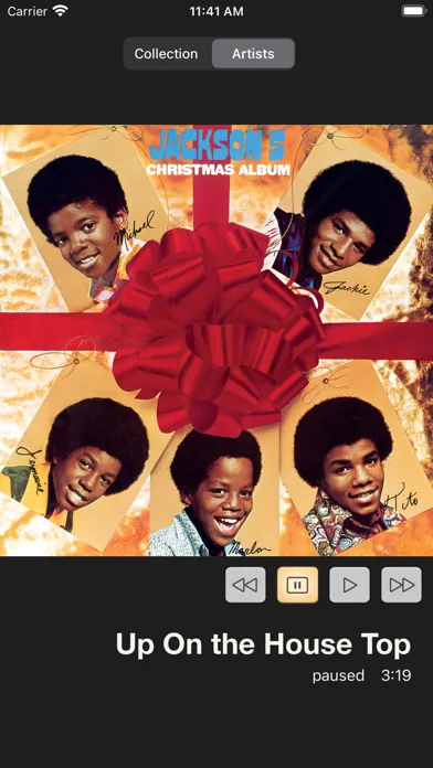 Tangkapan skrin Classic Christmas Albums