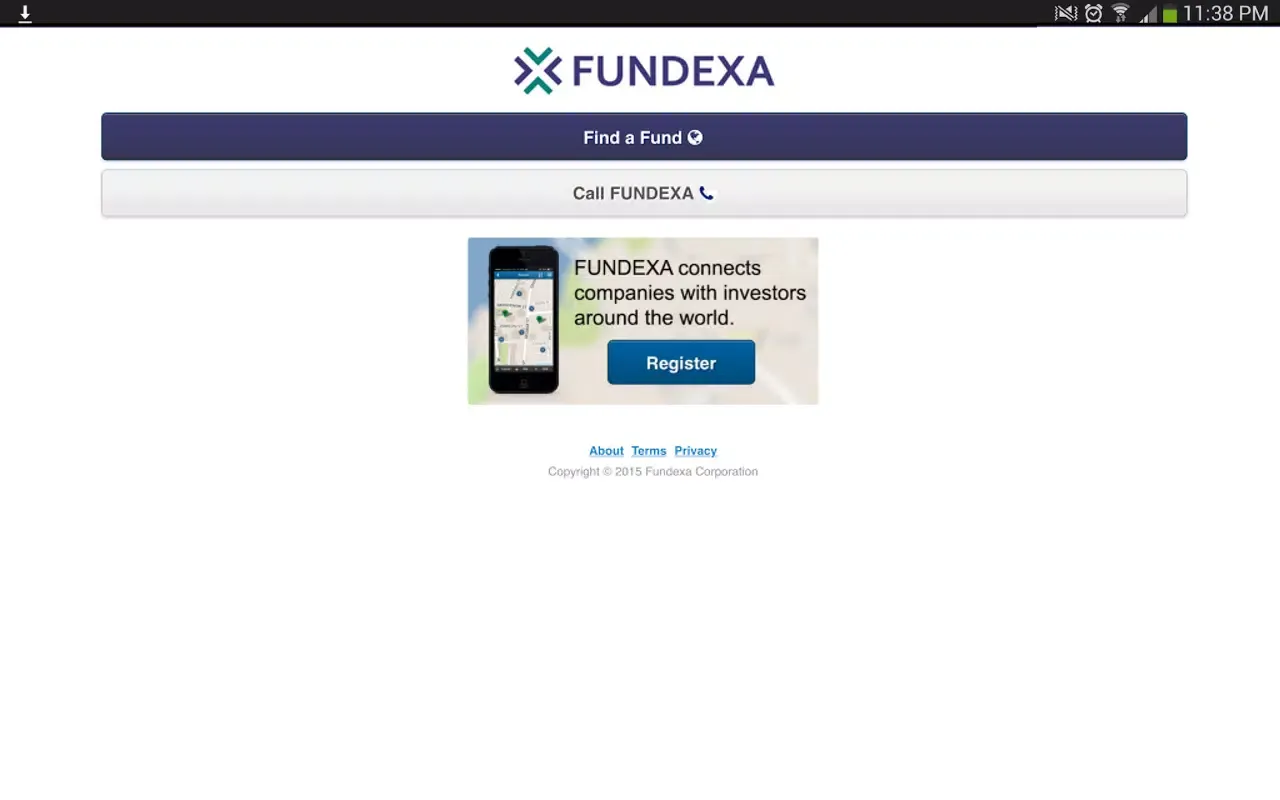 Fund Finder Screenshots