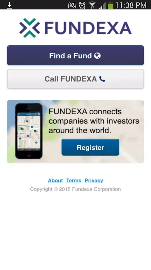 Fund Finder Screenshots