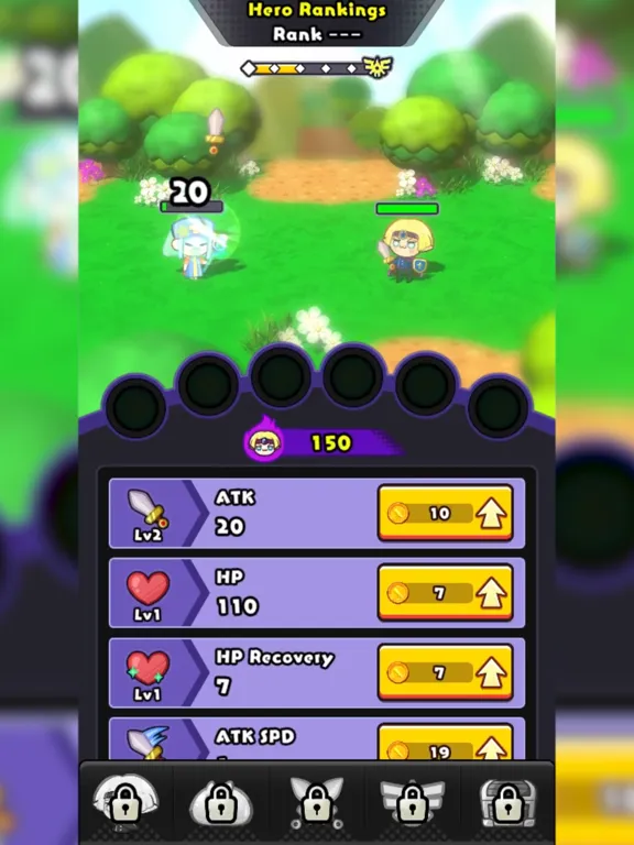 صور Ranking of Heroes: Idle Game iPad 