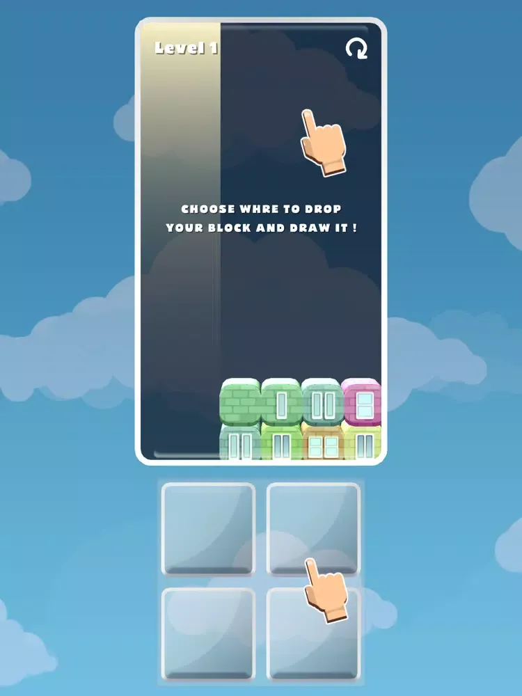 Tetris Draw iPad  स्क्रीनशॉट