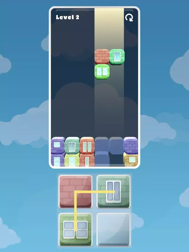 Tetris Draw iPad  स्क्रीनशॉट