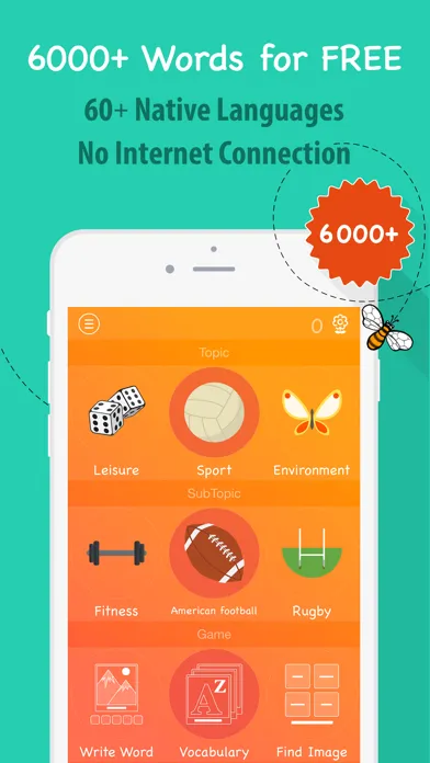 6000 Words - Learn Czech Language for Free スクリーンショット