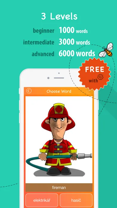 6000 Words - Learn Czech Language for Free スクリーンショット