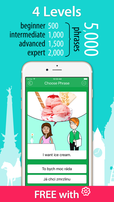 5000 Phrases - Learn Czech Language for Free Ekran Görüntüleri