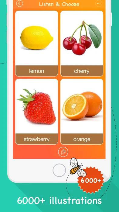 Capturas de tela do 6000 Words - Learn French Language for Free