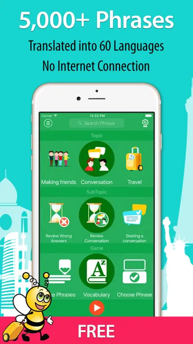 5000 Phrases - Learn Hungarian Language for Free Screenshots