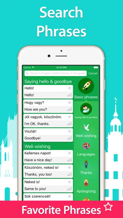 5000 Phrases - Learn Hungarian Language for Free Screenshots