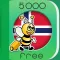 5000 Phrases - Learn Norwegian Language for Free