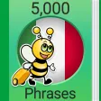Learn Italian - 5,000 Phrases