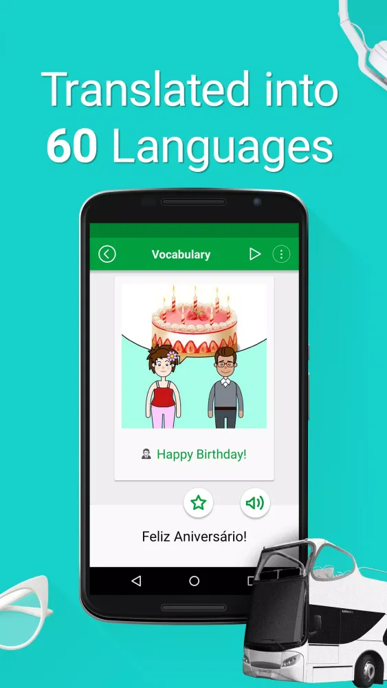 Learn Portuguese Language Screenshots