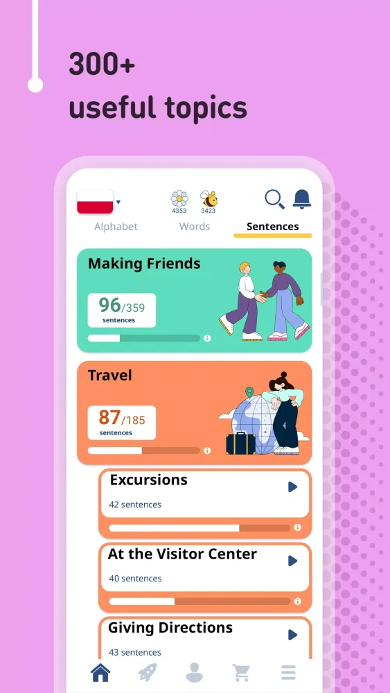 Learn Polish - 11,000 Words Screenshots