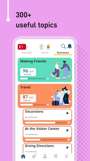 Learn Turkish - 11,000 Words Ekran Görüntüleri