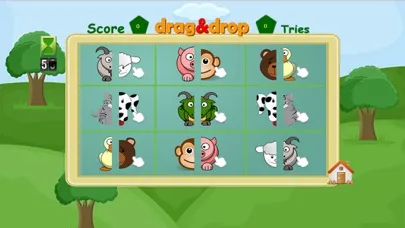 Tangkapan layar Animal Pairs Matching : Fun Animals Farm Puzzles Game For Kid
