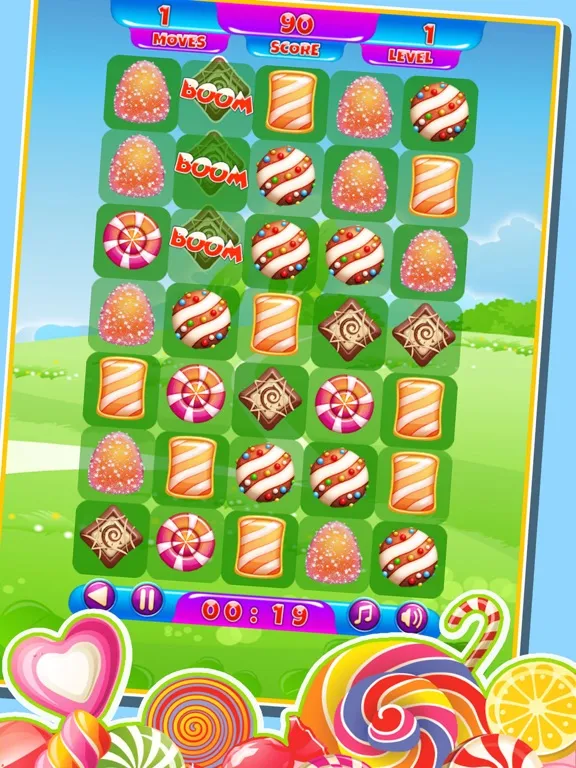 Tangkapan skrin Candy Blaster Match 3 Matching Games For Toddlers iPad 