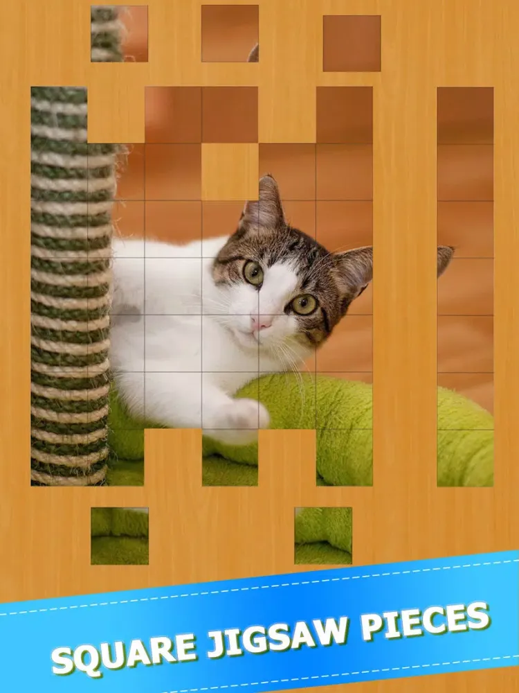 Capturas de pantalla de Cat Kitten Kitty Pet Jigsaw Puzzle Sliding Game iPad 