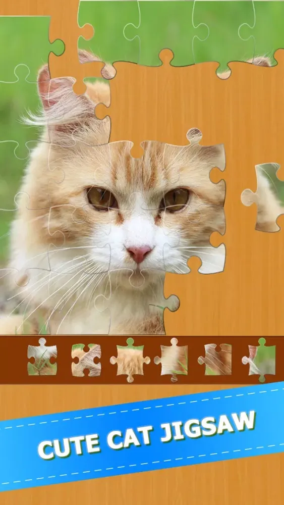 Capturas de pantalla de Cat Kitten Kitty Pet Jigsaw Puzzle Sliding Game