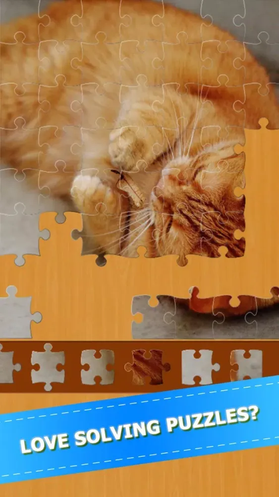 Capturas de pantalla de Cat Kitten Kitty Pet Jigsaw Puzzle Sliding Game
