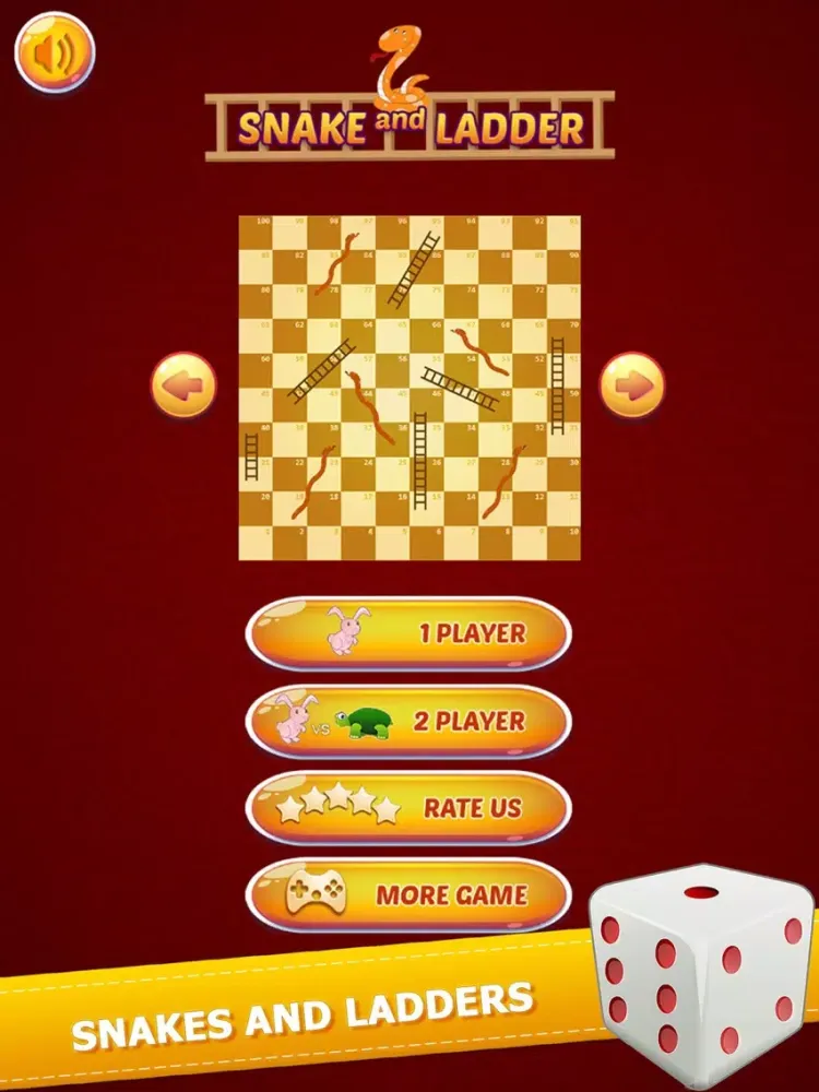 Captures d'écran de Flashy Snake And Ladders Game Two Player Classic iPad 