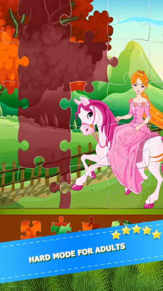 My little Horse Pony Jigsaw Puzzles Game for Girls スクリーンショット