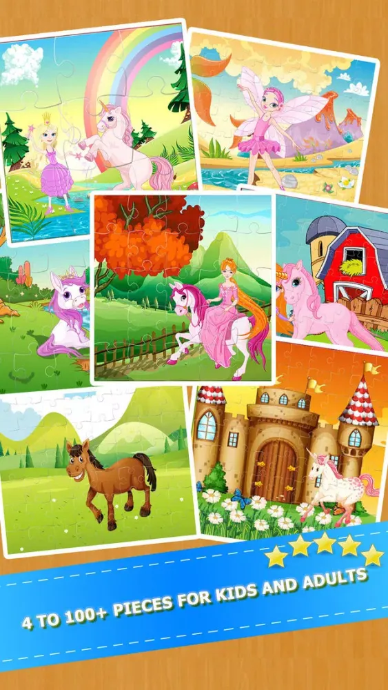 My little Horse Pony Jigsaw Puzzles Game for Girls スクリーンショット