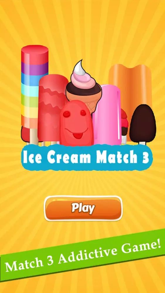 ภาพหน้าจอของ Ice Cream Match 3 Puzzles : Free Fun Games for Girls & Kids