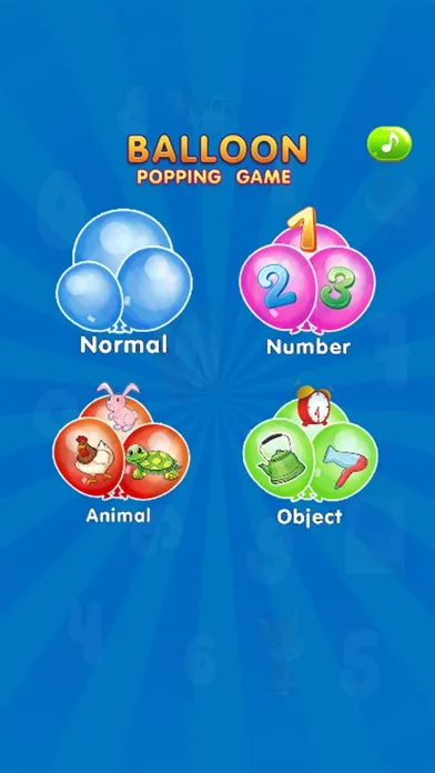 Captures d'écran de Circus Animal Balloon Popping