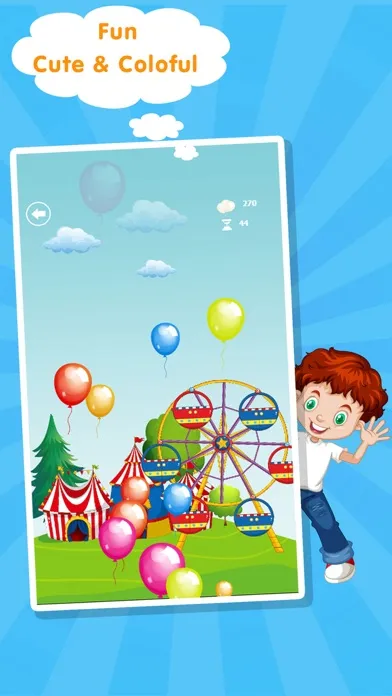 Captures d'écran de Circus Animal Balloon Popping
