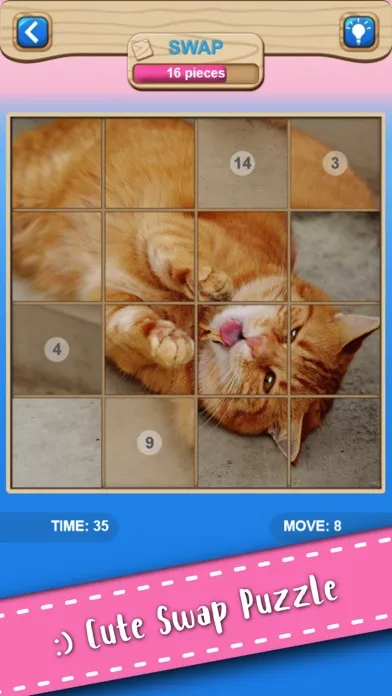 تصاویر Cute Kitten Cat Jigsaw Puzzle
