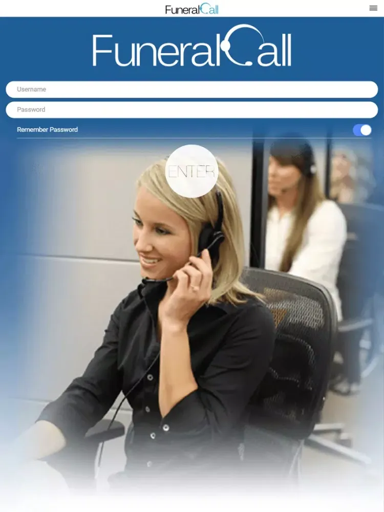 Screenshot di FuneralCall On The Go iPad 