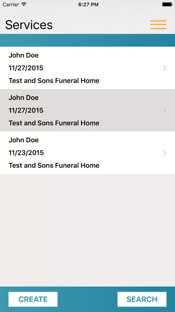 Screenshot di FuneralCall On The Go