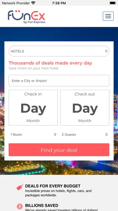 Zrzuty ekranu FunEx Discounts