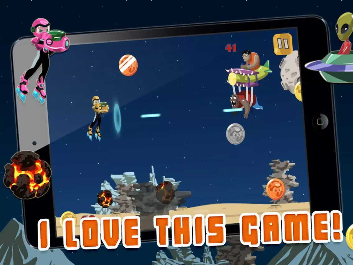 Alien Death Wars - Tiny Iron Commander's Battle Free Game iPad  Screenshots