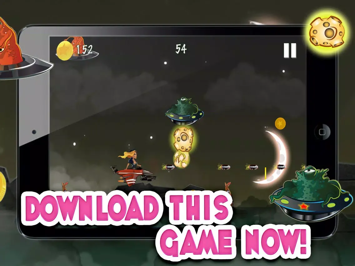 Capturas de tela do Jet Fighter Sky Chaos : The Legend of Trigger Happy Jack 's Iron Fist Strike on the Alien Invasion – FREE Game iPad 