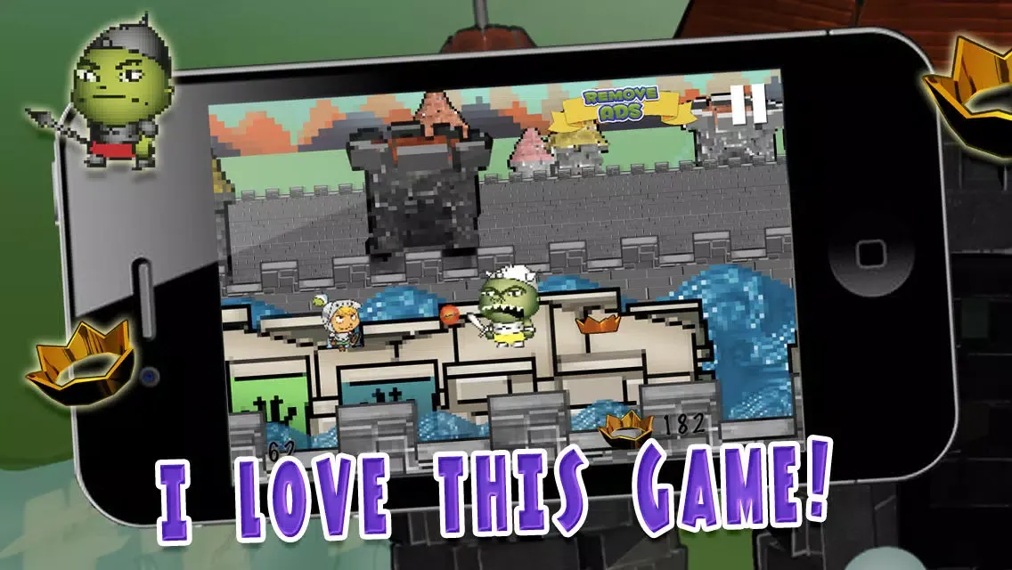 Screenshot di Mini Knights Against Castle Dragons Free Game!