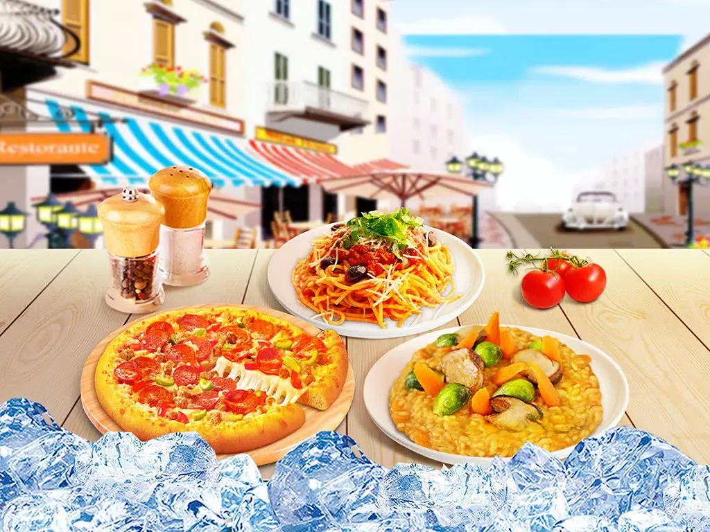تصاویر Italian Food Master: Authentic Pizza & Pasta Cooking Game iPad 