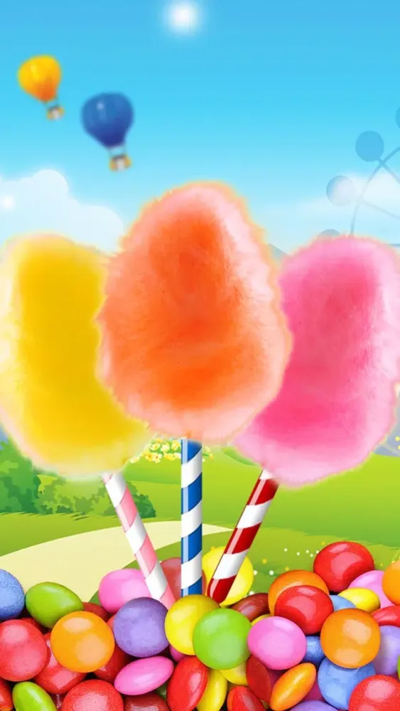 Rainbow Cotton Candy Maker - Fun Cooking Ekran Görüntüleri
