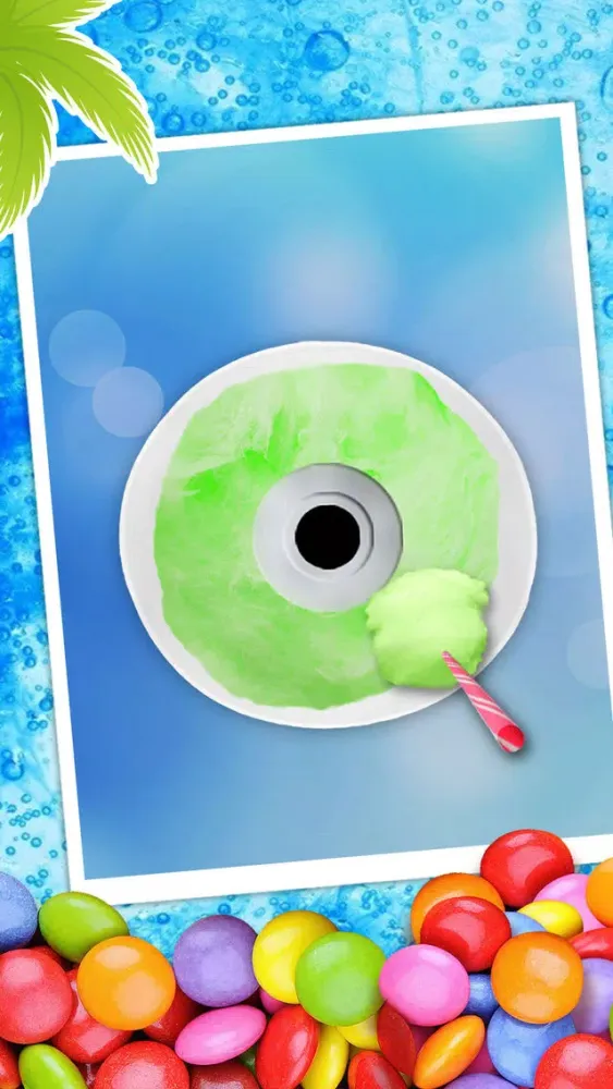 Rainbow Cotton Candy Maker - Fun Cooking Ekran Görüntüleri