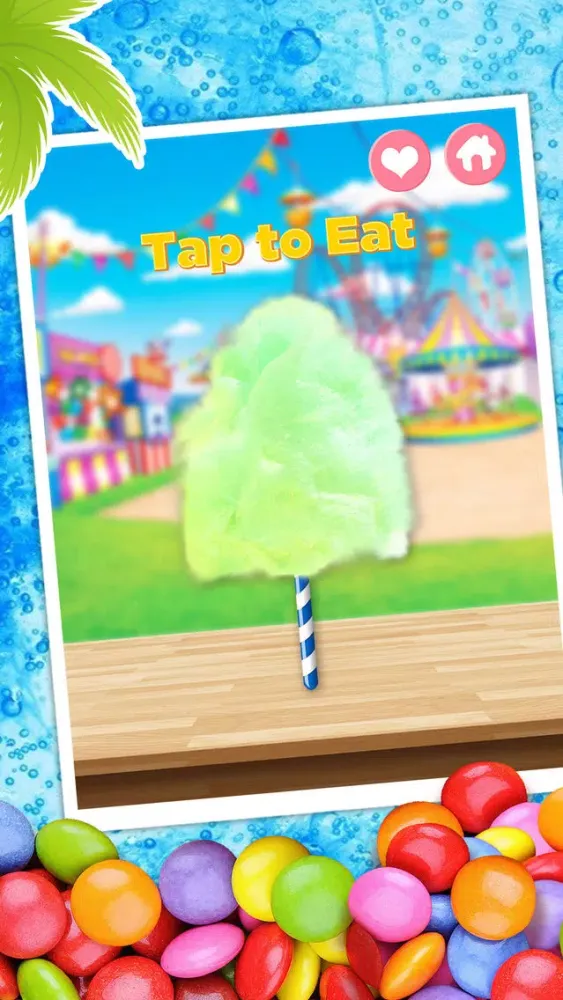 Rainbow Cotton Candy Maker - Fun Cooking Ekran Görüntüleri