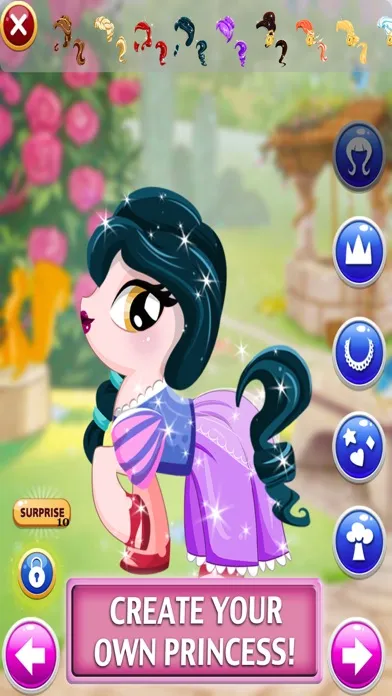 Tangkapan layar Pony Games - Fun Dress Up Games for Girls Ever 3