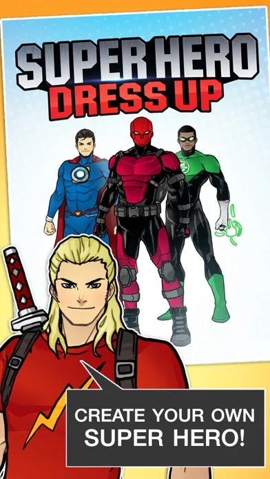 Super Hero Games - Create A Character Boys Games 2 স্ক্রিনশট