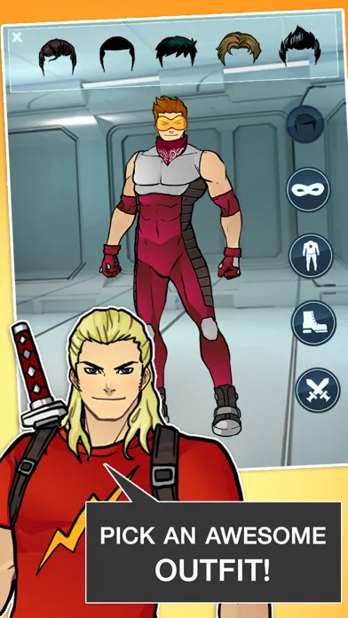 Super Hero Games - Create A Character Boys Games 2 স্ক্রিনশট