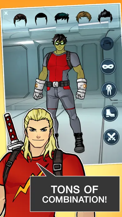 Super Hero Games - Create A Character Boys Games 2 স্ক্রিনশট