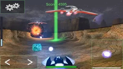 Capturas de tela do Trench Racer